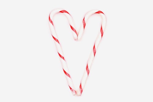 Candy Cane Wreath