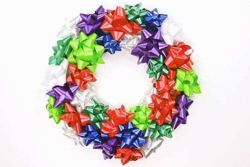 Christmas Bow Wreath