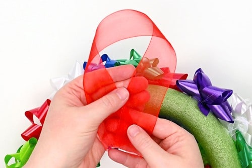 Christmas Bow Wreath