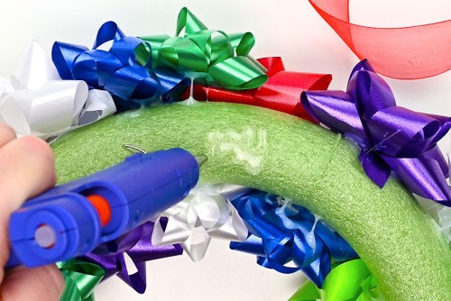 Christmas Bow Wreath