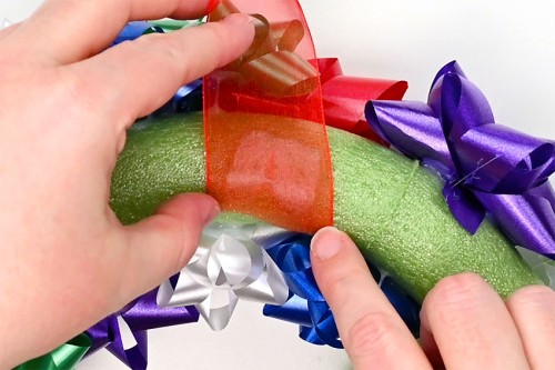 Christmas Bow Wreath