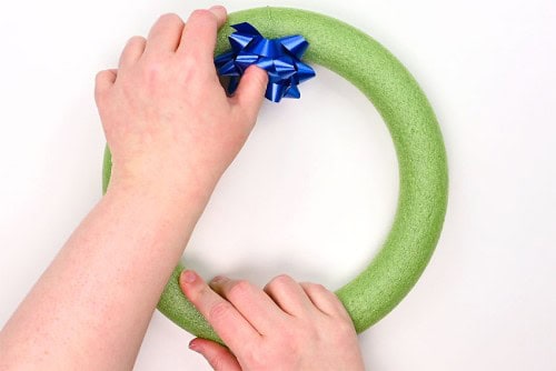 Christmas Bow Wreath