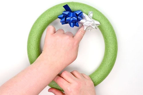 Christmas Bow Wreath