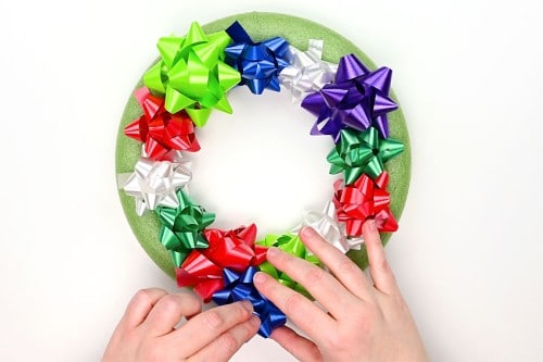 Christmas Bow Wreath
