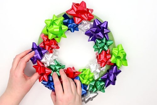 Christmas Bow Wreath