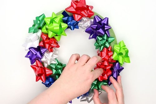 Christmas Bow Wreath