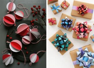 19 Wrapping Paper Christmas Crafts – Creative Ways to Upcycle Holiday Paper These wrapping paper Christmas crafts are PERFECT for those scraps of paper that are too big to throw away, but too small to wrap something! So many great ideas!