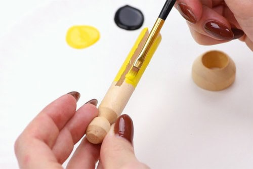 Clothespin Elf Craft