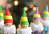 DIY Clothespin Elf – Easy Christmas Craft for Kids and Families A group of colourful clothespin elves