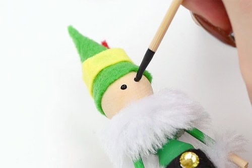 Clothespin Elf Craft