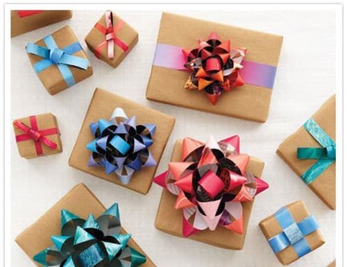 How to Make Hersheyâs Kisses Christmas Trees â Sweet and Simple Holiday Treats 24 Clever Christmas Wrapping Hacks - DIY Recycled Bows