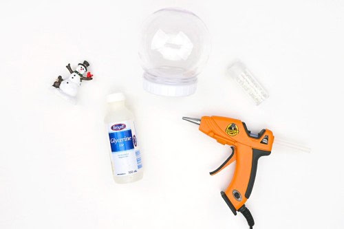 DIY Snow Globe Supplies