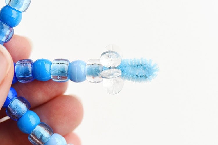 dsc_0792 Beaded Pipe Cleaner Snowflakes