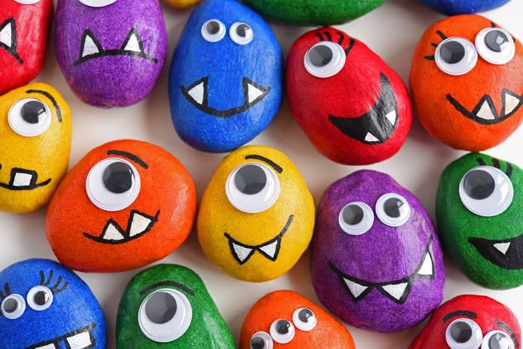 Salt dough monster pets