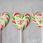 How to make candy cane hearts