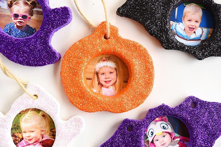 Halloween salt dough keepsake