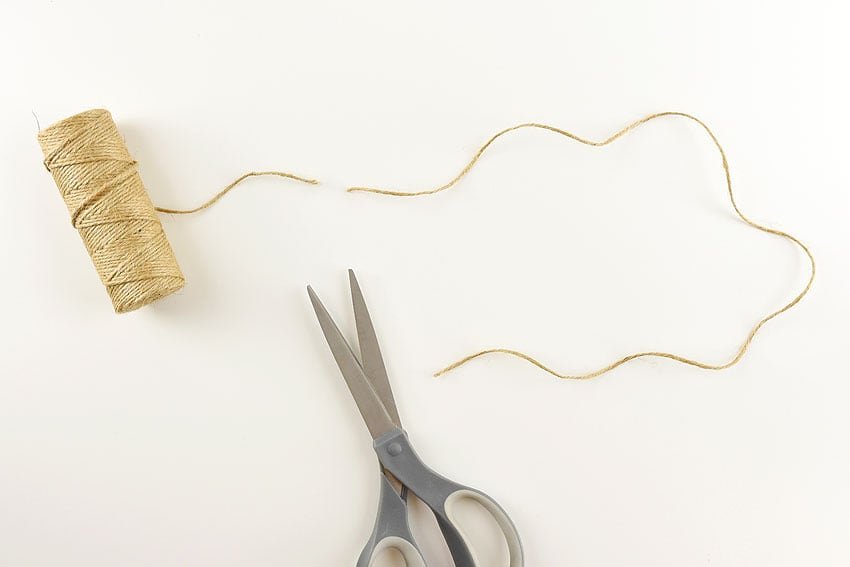 DIY Twine Ball Ornaments