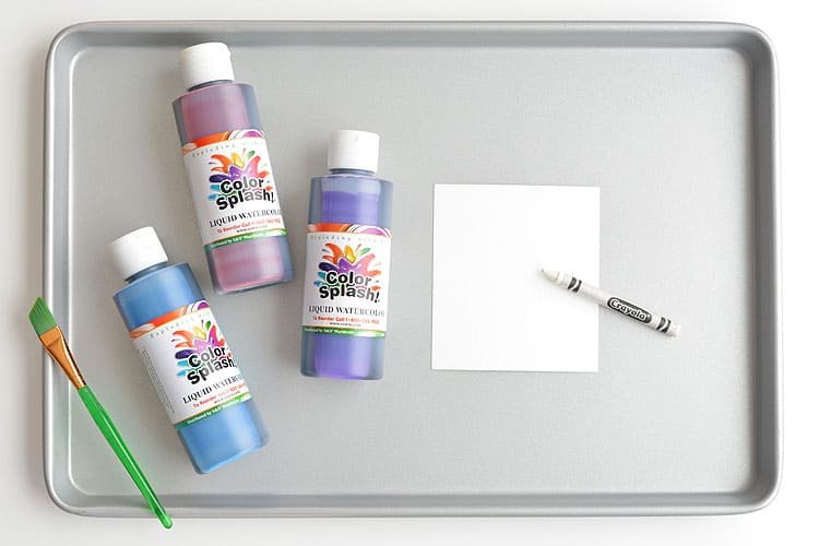 This magic salt and watercolor snowflake art project for kids is so much fun! The snowflakes magically appear when you add the paint and the salt makes the painting look “frosty”. This is such a cool process art idea for kids that’s fantastic in the classroom at school or on a snowy day at home this winter!