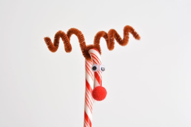 Candy Cane Reindeer