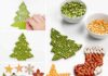 How to make Christmas Bean Art DIY Christmas bean art