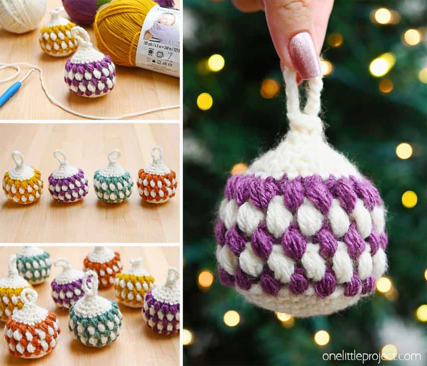How to make crochet ornaments