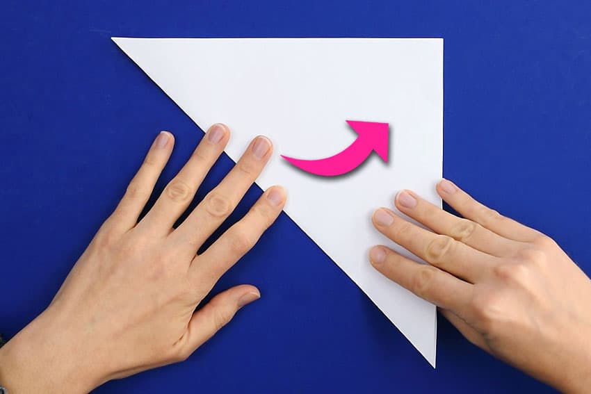 Paper Snowflakes - Step 1