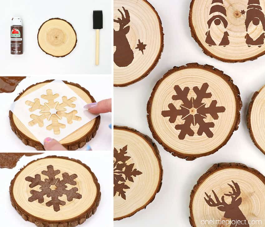 How to make wooden coasters