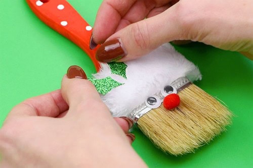 Paint Brush Santa