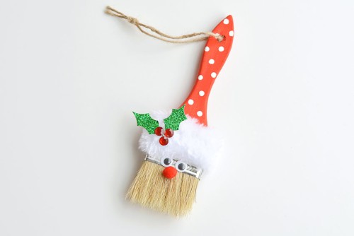 Paint Brush Santa