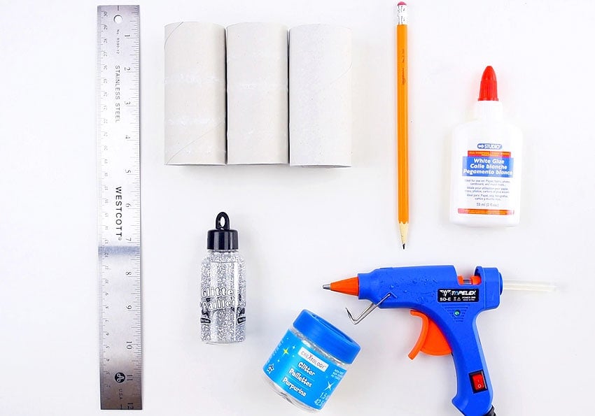 Paper Roll Snowflakes