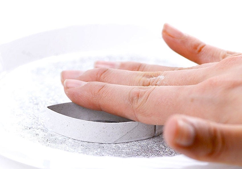 Paper Roll Snowflakes