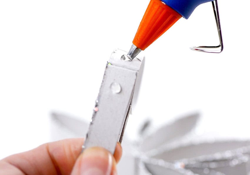 Paper Roll Snowflakes