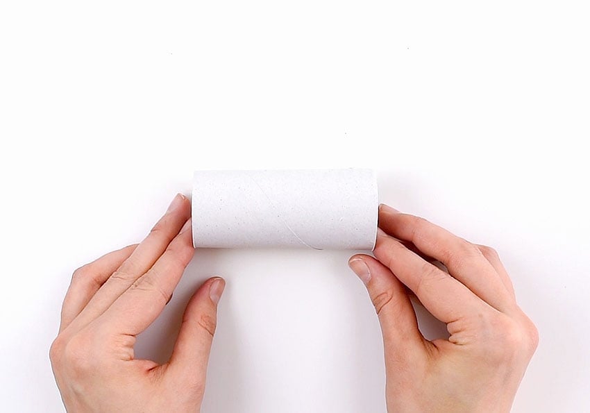 Paper Roll Snowflakes