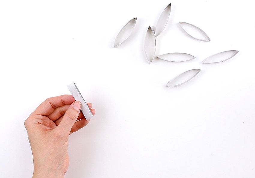 Paper Roll Snowflakes