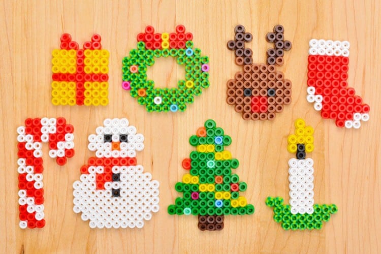 Perler bead Christmas patterns