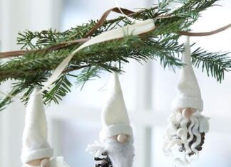 How To Make Pinecone Elves 38 Handmade Christmas Ornaments - Pinecone Gnome Ornaments