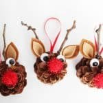 Pinecone Reindeer