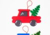 Build a Popsicle Stick Truck – Fun DIY Craft for Kids with Step-by-Step Guide 3 colours of DIY popsicle stick truck Christmas ornaments
