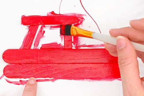 Popsicle Stick Truck