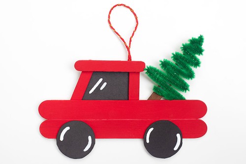 Popsicle Stick Truck