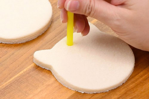 Salt Dough Cat Ornaments