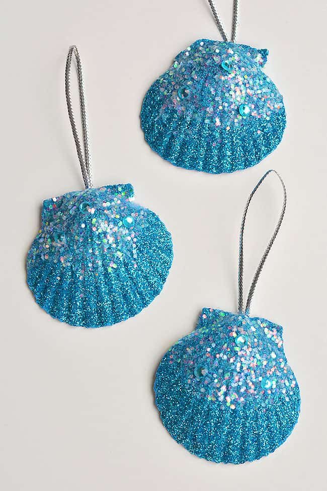 Seashell Christmas Ornaments