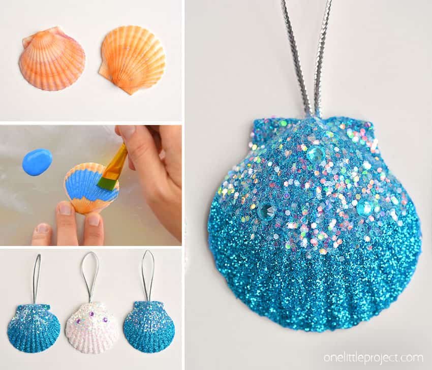 How to Make Seashell Ornaments