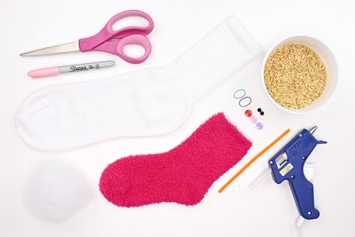 Sock Snowman Supplies