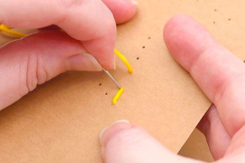 String Art Christmas Cards