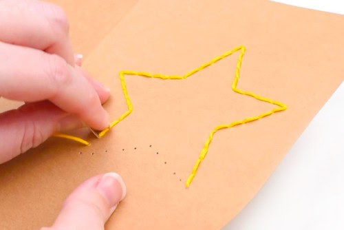 String Art Christmas Cards