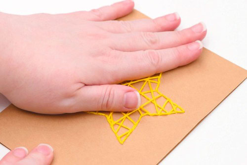 String Art Christmas Cards