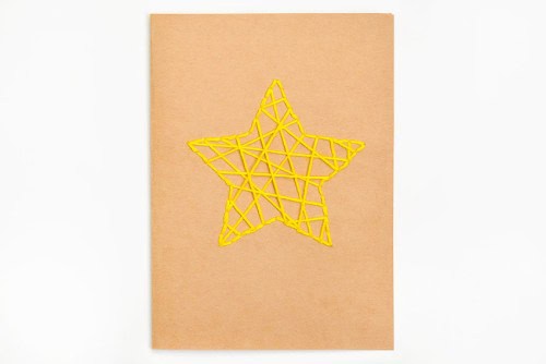 String Art Christmas Cards