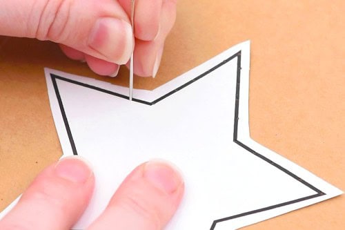 String Art Christmas Cards