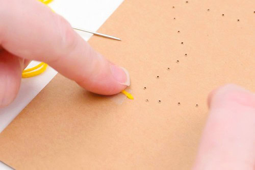 String Art Christmas Cards